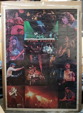 Pink Floyd Vintage Giant Poster Dark Side Of The Moon Wish You Were Here Animals