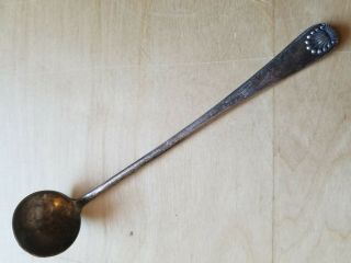 Vintage Collectible Serving Ladle 7 - 1/4 ",  1877 Niagara F Silver Co.  Silver Plated