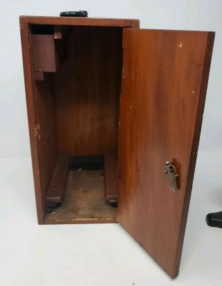 Vintage Antique Spencer Buffalo Microscope W/ Wood Box 3