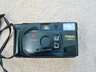 Vintage Argus G1835d 35mm Film Camera Auto Focus W/strap Very Good