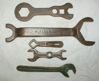 30 Old Antique Vintage Unusual Odd Farm Implement Plow Shop Auto wrench tools 5