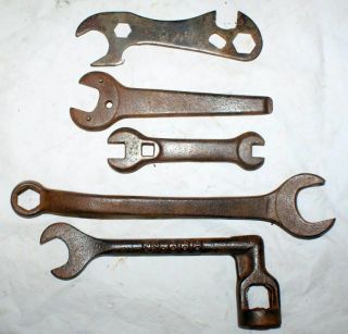 30 Old Antique Vintage Unusual Odd Farm Implement Plow Shop Auto wrench tools 6