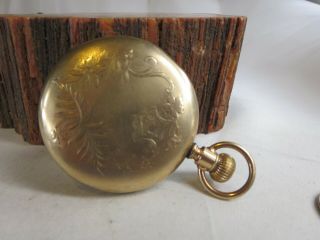 Antique 1902 Waltham Gold Filled 620 15 Jewel Winding Pocket Watch RP4 3