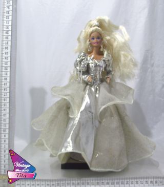 Barbie Rotoplast Happy Holidays Edition 1992 Christmas Mattel Made In Venezuela