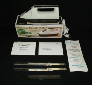 Vintage Moulinex Regal Electric Knife Made In France - Model V382 Box