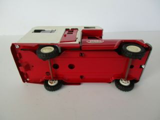 Vintage Tonka Toy Pressed Steel Jeep Truck Camper 6