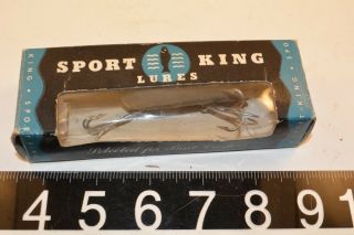 Old Wooden Sport King Creek Chub Shur Strike Mouse Lure In The Box