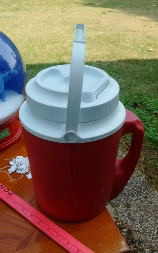 1 Vintage Rubbermaid 2 Handled Insulated Gallon Water Cooler Jug U Pick 1 W Flaw