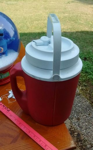 1 Vintage Rubbermaid 2 handled Insulated Gallon Water Cooler Jug U Pick 1 W flaw 3