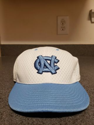 Nike Northcarolina Unc Tar Heels Fitted Baseball Cap Hat Size 7 Vintage Retro