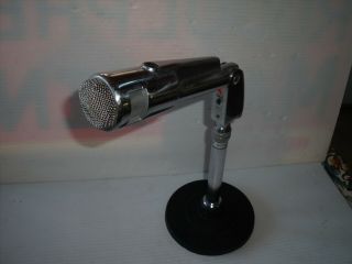 Vintage Electro - Voice Ev Model 664 Mic Microphone W/ 4 - Pin Connector With Stand