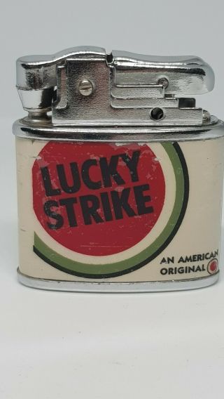 Vintage Lighter Continental Lucky Strike Advertising.  Collectible