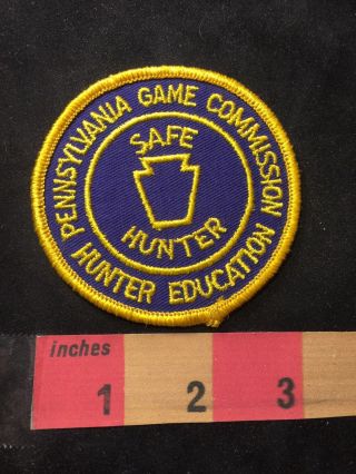Vtg Pennsylvania Game Commission Safe Hunter Education Patch O89n
