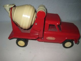 Vintage Tonka Toys Jeep Cement Mixer Truck Dump Man 3