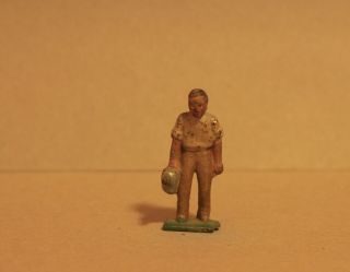 Vintage Lead Toy Figure Civilian Rare Gardener - Buy 2 Figures,  Get 1 - 314