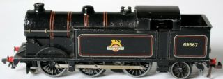 Oo Vintage Hornby - Dublo Br Edl17 0 - 6 - 2 Steam Tank Locomotive Rd.  69567 (no Box)