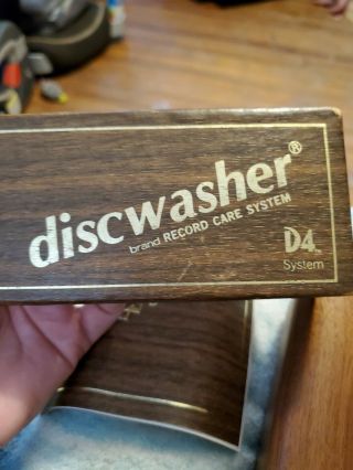 Vintage Nos Discwasher Record Care System D4