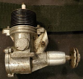 Rare Vintage Herkimer Mohawk Chief 29 Glow Plug Engine,  Fast Secure