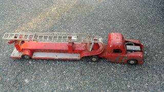 Vintage Structo Ladder Fire Truck 31 Inches