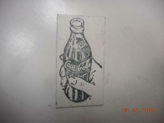Printing Letterpress Printer Block Detailed Vintage Coca Cola Bottle Printer Cut 2