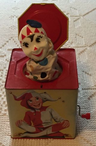 Vintage Jack - In - The Box / Carnival Clown