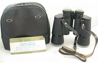 Vintage 1967 Yashica Binocular 10 X 50 Field Fully Coated Optics,  Case