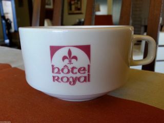 Vintage Hotel Royal Thailand Coffee Mug Tea Cup Chomette Favor