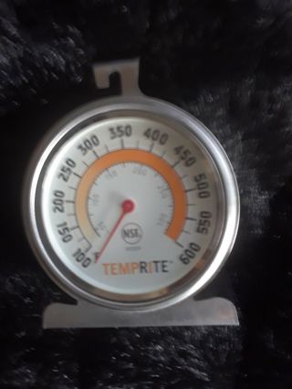 Temprite Oven Temperature Thermometer Vtg.