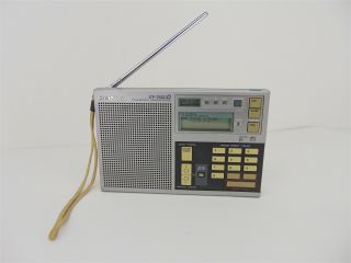 Vintage Sony Icf - 7600 D Fm/lw/mw/sw Radio World Band Synthesized Receiver