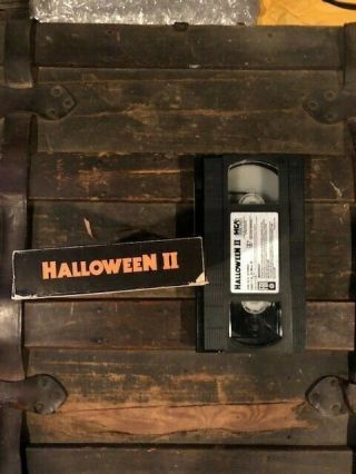 Halloween II 2 VHS MCA 1987 Rare Horror Vintage HTF OOP CULT SLASHER 4