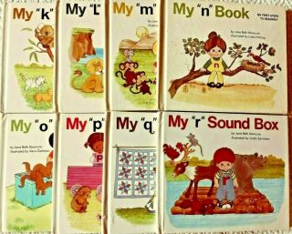 Vtg My Sound Box Complete Book Set A - Z Phonics Alphabet Homeschool Teacher K - 1