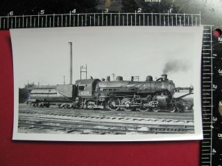 Vintage Photo Of Southern Pacific Railroad 4 - 6 - 2 Locomotive 620 Houston Texas