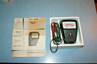 Vintage Sears Dwell Tach Points Meter Model 244.  2198 With Instructions