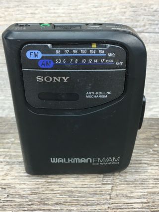 Vintage Sony Walkman Am/fm Cassette Player Wm - Fx101