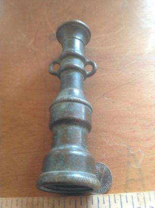 Large Vintage Antique Brass Water Hose Nozzles Tool Collectible Hardware Tool