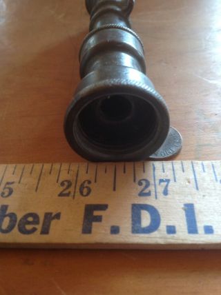 Large VINTAGE ANTIQUE BRASS WATER HOSE NOZZLES TOOL Collectible Hardware Tool 3
