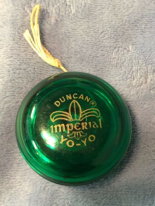 Vintage Imperial Duncan Yo - Yo Green Toys Games