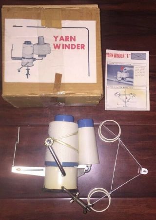 Vintage Yarn Winder Machine Winder Tools