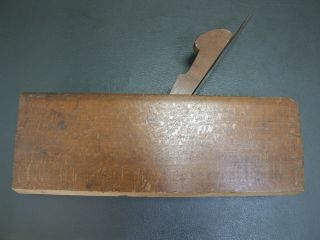 Wooden moulding plane lambs tongue vintage old tool by T J Gardner 5