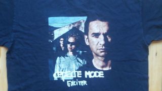 Depeche Mode Exciter 2001 European Tour Vintage T shirt 2