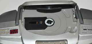 Aiwa CSD - A120U Cassette CD Player Radio Tuner Portable Boombox Stereo VTG 5