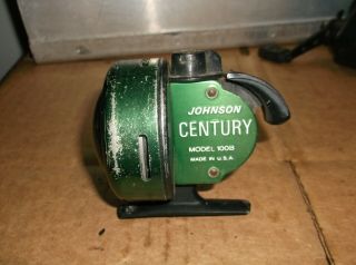 Vintage Johnson Century 100b Fishing Reel Bin 452