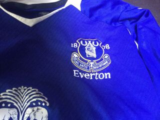 13 Vintage Everton Match Worn Shirts Team Match Kit For Player reserves 5