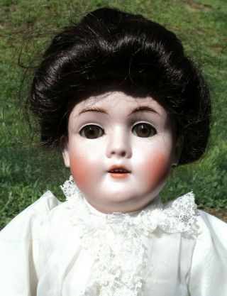 Old Antique Vtg Bisque Porcelain Baby Doll Walkure Germany 3/56 2