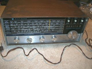 Vintage Zenith M - 660 Am Short Wave Receiver Multiband Ham Radio