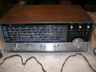 Vintage Zenith M - 660 AM Short Wave Receiver Multiband Ham Radio 2