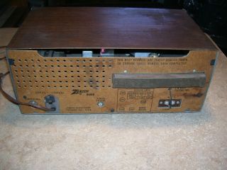 Vintage Zenith M - 660 AM Short Wave Receiver Multiband Ham Radio 3