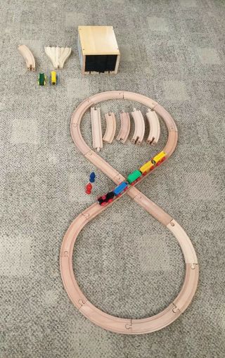 Brio Vintage Wooden Trains,  Tracks & Unknown Trains And Track,  Dixie Whistle