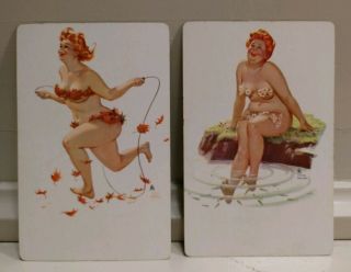 Vintage Advertising Piece Duane Bryers Hilda Ecstasy Risque Fun Playing Cards 2