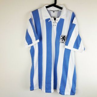 1860 Munchen Football Shirt XXL 2XL Blue Home Munich Soccer Vintage Retro Style 6